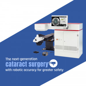 Robotic cataract surgery machine with advanced technology
