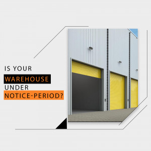 Warehouse Notice Period Branding Post For LinkedIn