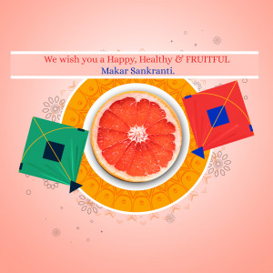 Happy Makar Sankranti Post For Pinterest