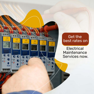Close-up of hands working with electrical panel and wiring
