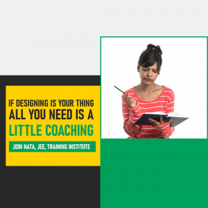 Woman studying with a notebook and pen, promoting design coaching.