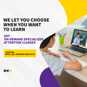 Student studying on a laptop with an online tutor visible on the screen.