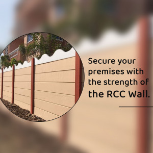 RCC wall for perimeter security