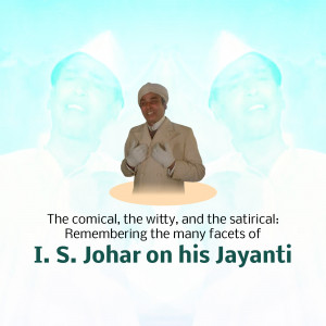 Image commemorating I. S. Johar on his birth anniversary