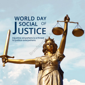 Image depicting Lady Justice with a sword and scales, symbolizing social justice.
