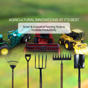 Modern farming tools and equipment for increased productivity