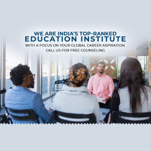 Students in a counseling session with an advisor