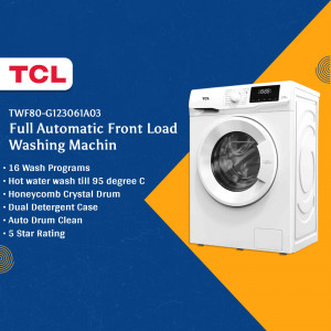 TCL TWF80-G123061A03 Full Automatic Front Load Washing Machine