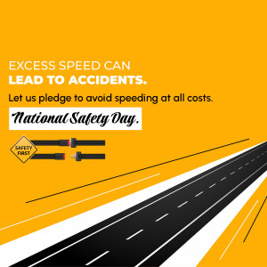 Image promoting road safety and awareness about the dangers of speeding.