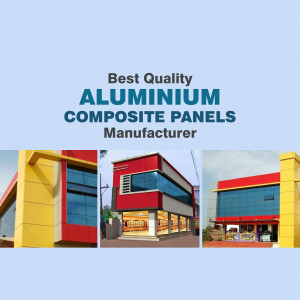 Aluminium composite panels for building facades