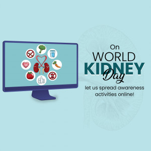 World Kidney Day Awareness Design For Twitter