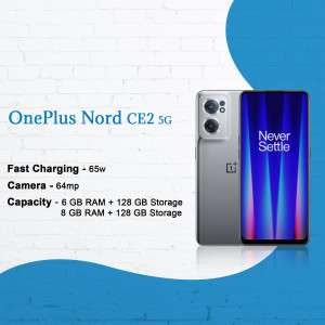OnePlus Nord CE 2 5G smartphone with key features highlighted
