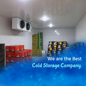 Cold Storage Facility With Stacked Boxes Image For Facebook