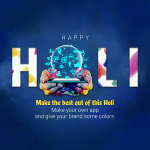 Business Post - Holika Dahan Template