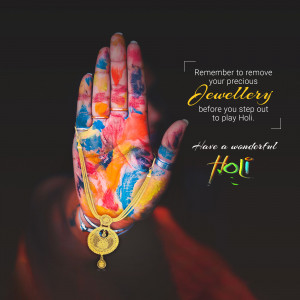 Business Post - Holika Dahan Template