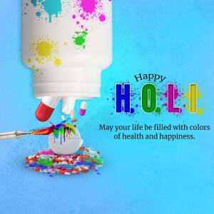 Business Post - Holika Dahan Template