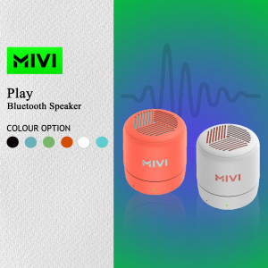 Mivi Play Bluetooth Speaker in multiple colors