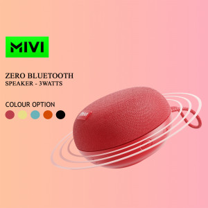 Red Mivi Zero Bluetooth Speaker with color options