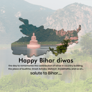 Bihar Foundation Day Template