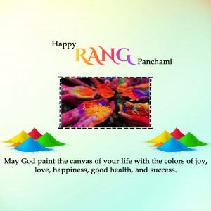 Happy Rang Panchami Greetings Social Media Post For LinkedIn