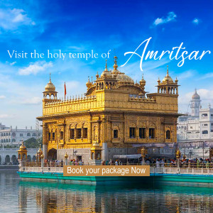 Golden Temple in Amritsar, India