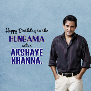 Akshay Khanna birthday wish graphic