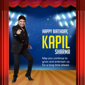 Kapil Sharma Birthday Wish Post For LinkedIn