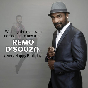 Remo D'Souza Birthday Wish Poster For Threads