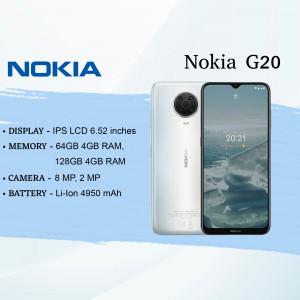 Nokia G20 smartphone with specifications