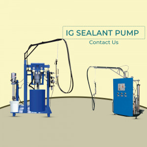 IG Sealant Pump with contact information