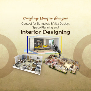 Interior design and space planning for bungalows and villas