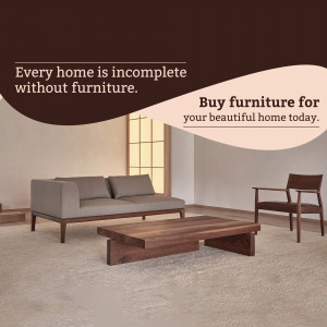 Modern living room furniture set with sofa, chairs, and coffee table