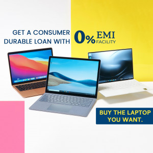 Laptops with a 0% EMI offer