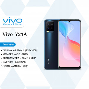 Vivo Y21A smartphone with specifications