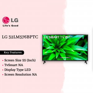 LG 32LM576BPTC Smart TV with vibrant display