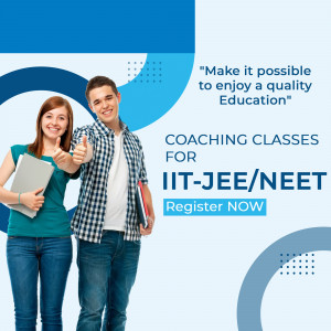 Students promoting IIT-JEE/NEET coaching classes