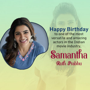 Samantha Prabhu Birthday Wish