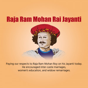 9500+ Raja ram mohan rai jayanti Images & Videos | Raja ram mohan rai ...