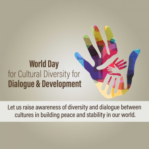 Hands of different colors representing cultural diversity