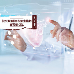 Doctor using technology to view a heart scan