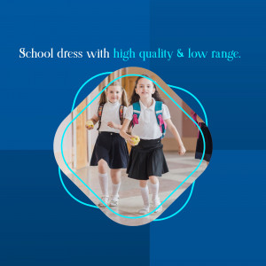 Two young schoolgirls in uniform walking down a hallway.