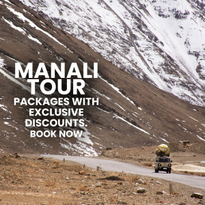 Image advertising Manali tour packages with discounts