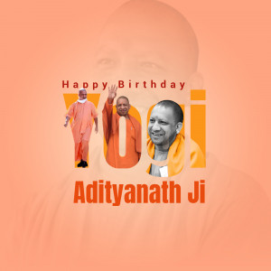 Birthday greeting for Yogi Adityanath