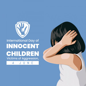 International Day of Innocent Children Victims of Aggression Template