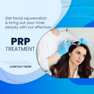 Woman receiving PRP treatment for facial rejuvenation