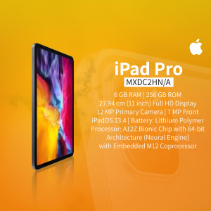 iPad Pro MXDC2HN/A with 6GB RAM and 256GB ROM