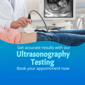 Doctor performing an ultrasound on a pregnant patient