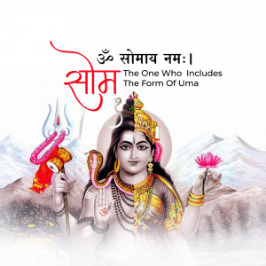 Image of Ardhanarishvara, a composite androgynous form of Shiva and Parvati