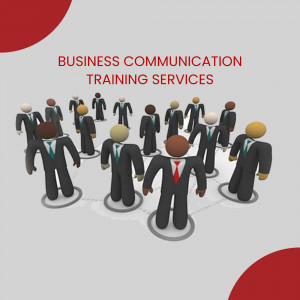 3D illustration of people connected in a network representing business communication training.