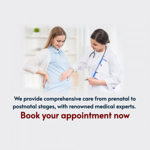 Doctor examining a pregnant woman